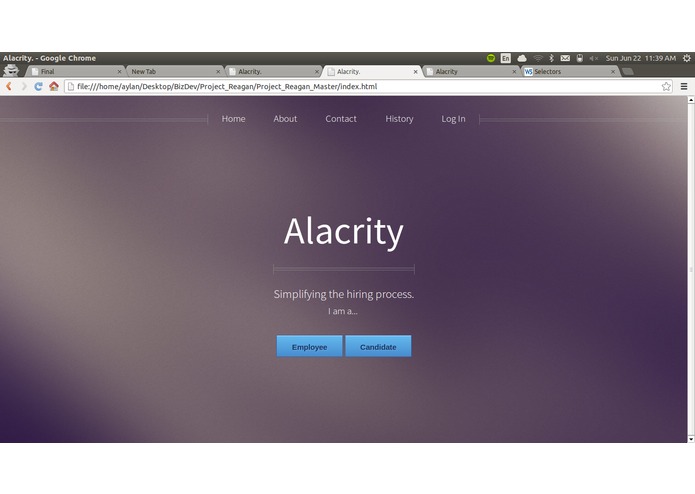 Alacrity – screenshot 1