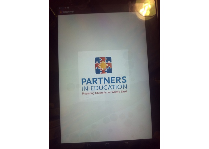 Partners in Education Event Application – screenshot 1