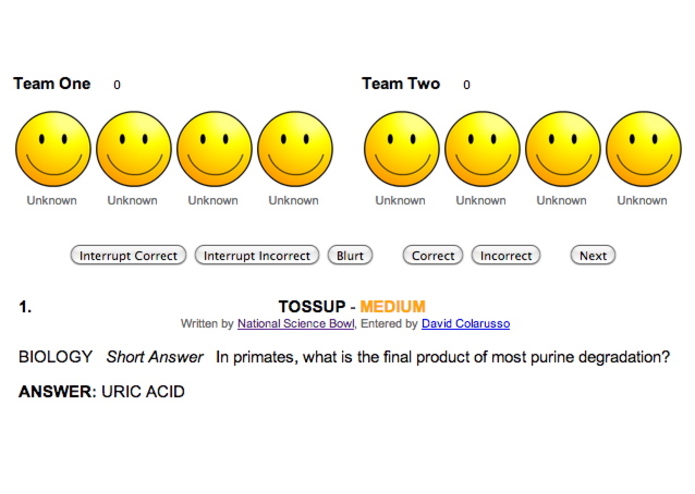 Wicked-Cool Science Bowl App – screenshot 1