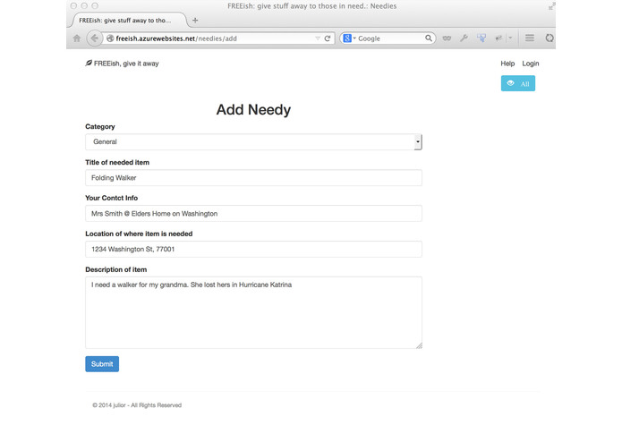FREEish, give it away – screenshot 1