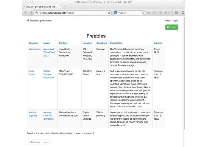 FREEish, give it away – screenshot 3