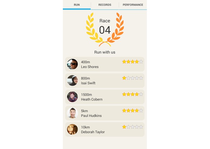 RunnerBeat – screenshot 1