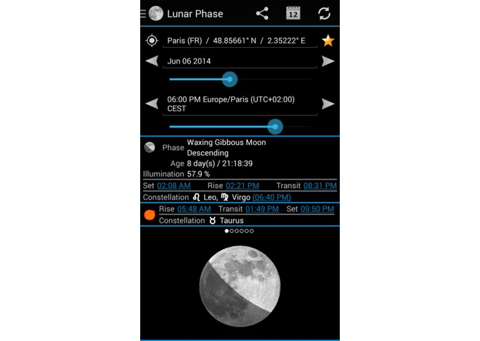 Lunar Phase for Gear – screenshot 9