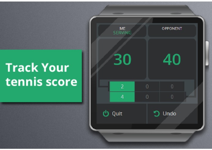Tennis Scoreboard – screenshot 1