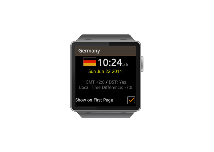 Gear World Clock – screenshot 3