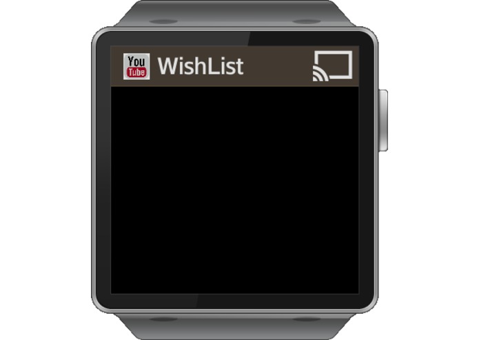 YouTube WishList – screenshot 1