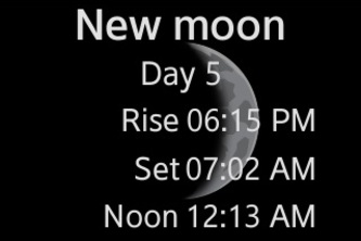 Moon Calculator