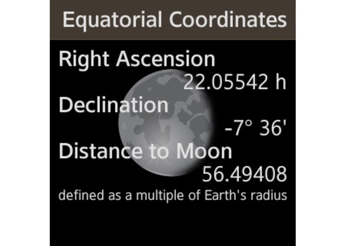 Moon Calculator – screenshot 3