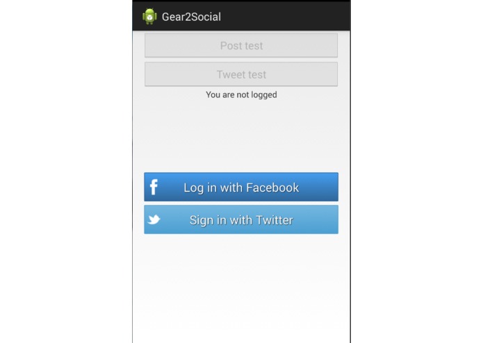 Gear2Social – screenshot 2