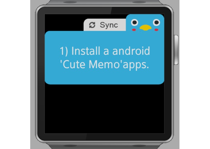 Cute Memo for Gear2  – screenshot 2