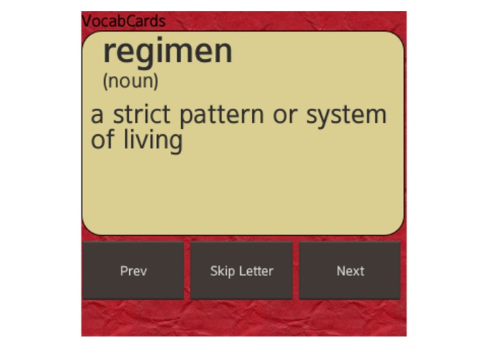 VocabCards – screenshot 3