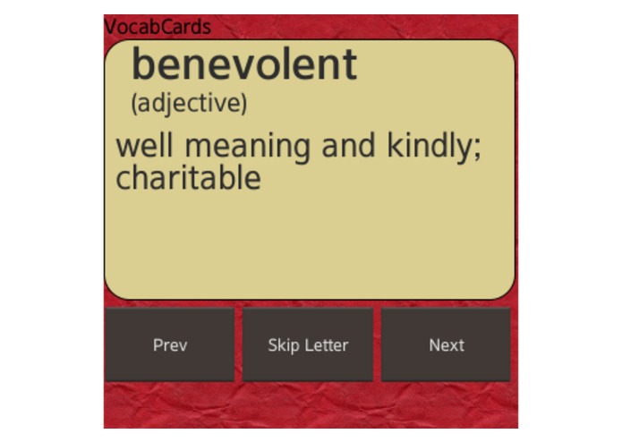 VocabCards – screenshot 4