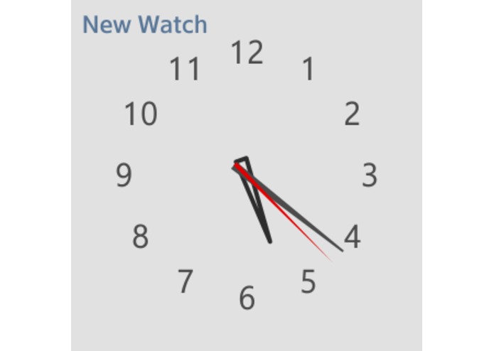 New Watch – screenshot 2