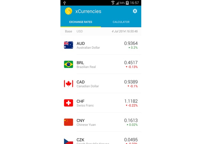 xCurrencies – screenshot 6