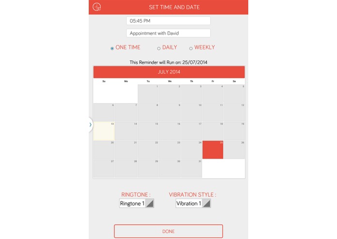 OnTime :: A Message Reminder  – screenshot 1