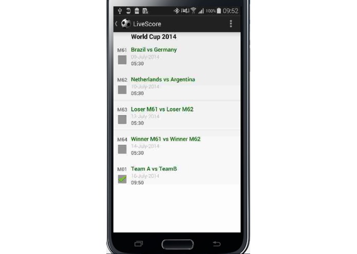 Gear LiveScore – screenshot 3