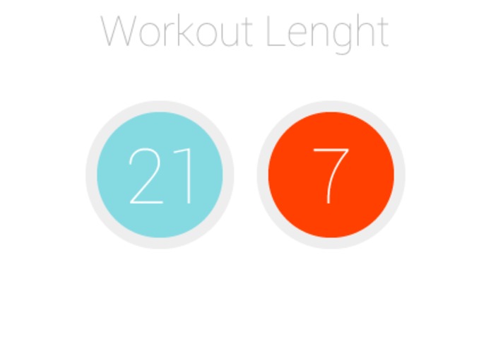 21/7 workout – screenshot 1