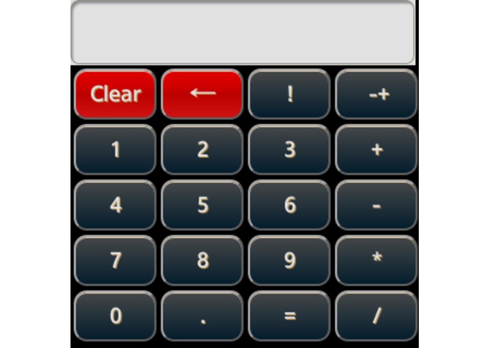 gCalc  – screenshot 1