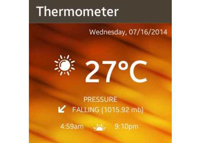 Hot Weather Thermometer – screenshot 2
