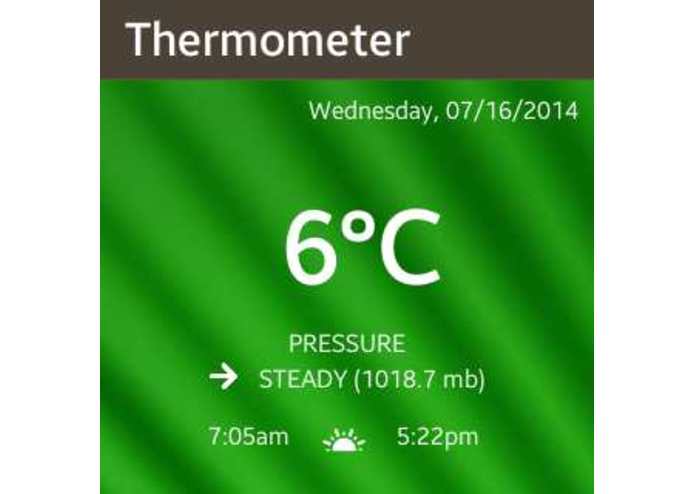 Hot Weather Thermometer – screenshot 4