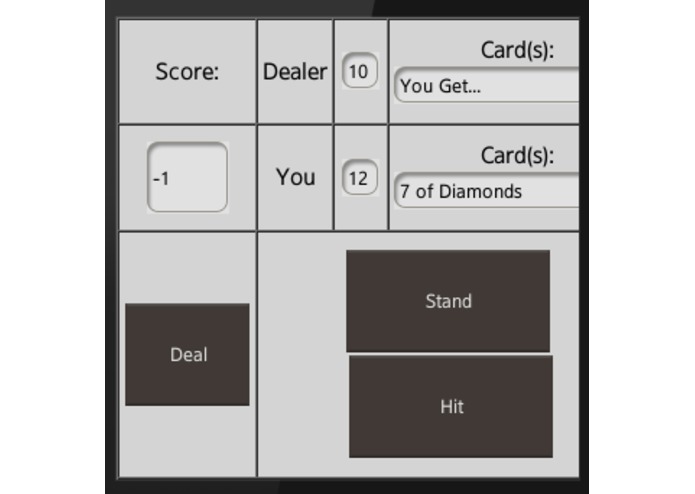 BlackJackGame – screenshot 4