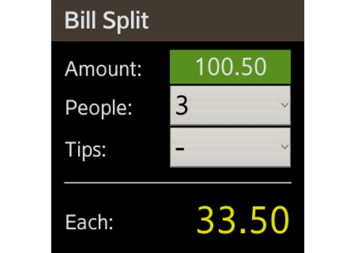 Bill Split – screenshot 3