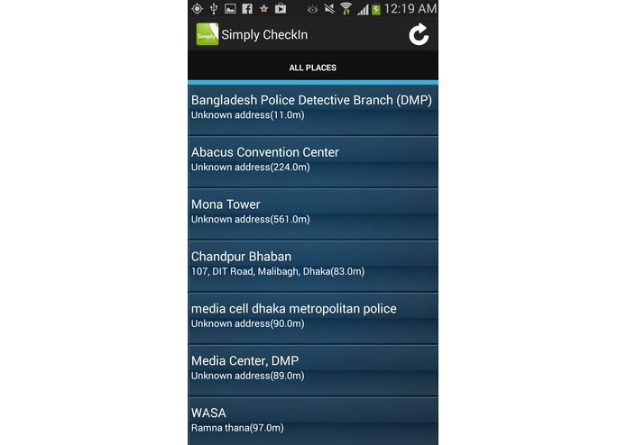 Simply CheckIn – screenshot 3