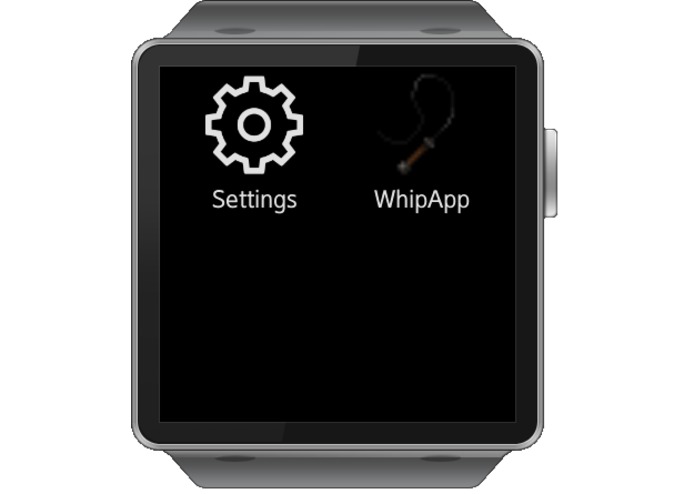 WhipApp – screenshot 4