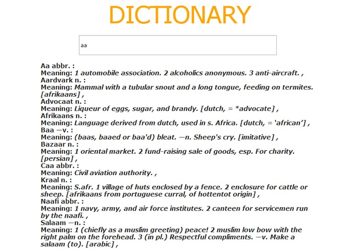 Gear Offline Dictionary  – screenshot 2