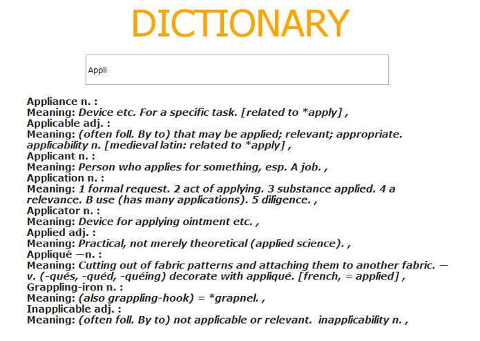 Gear Offline Dictionary  – screenshot 4