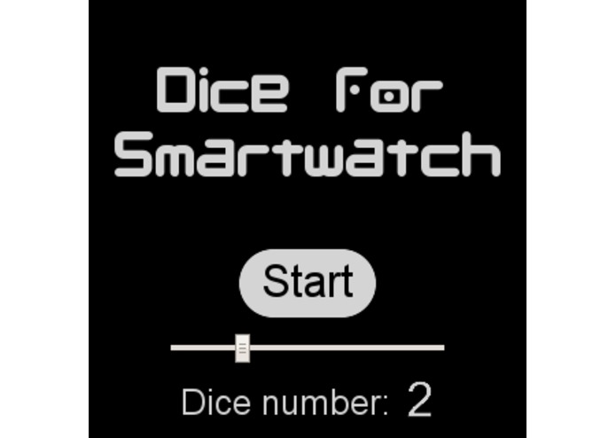 Dice for Smartwatch – screenshot 1