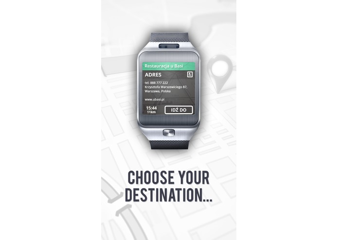 POI nearby for Galaxy Gear 2  – screenshot 1