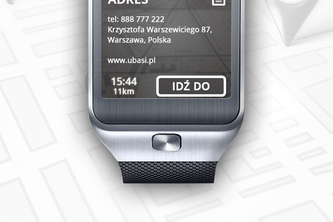POI nearby for Galaxy Gear 2 