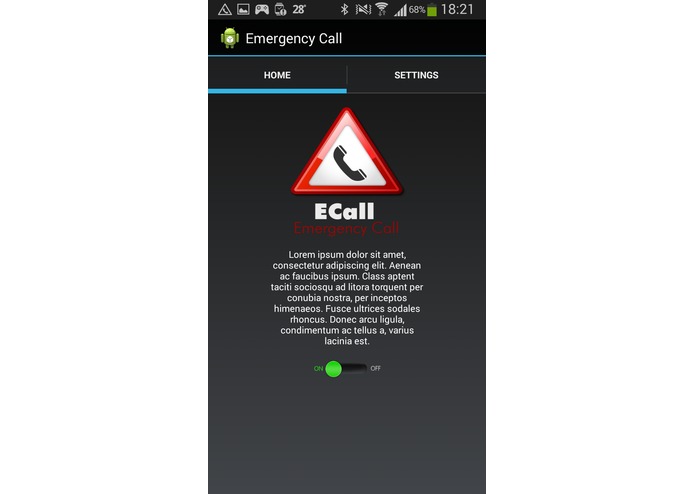 eCall - Emergency Call – screenshot 2