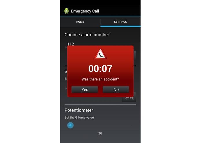eCall - Emergency Call – screenshot 4