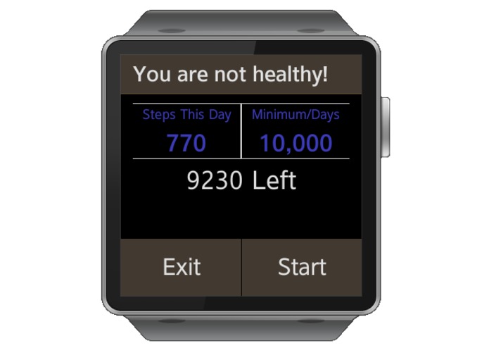 Walky-Healthy – screenshot 1