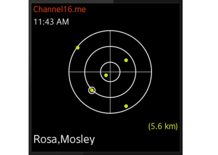Channel16.me Messenger Watchface – screenshot 1