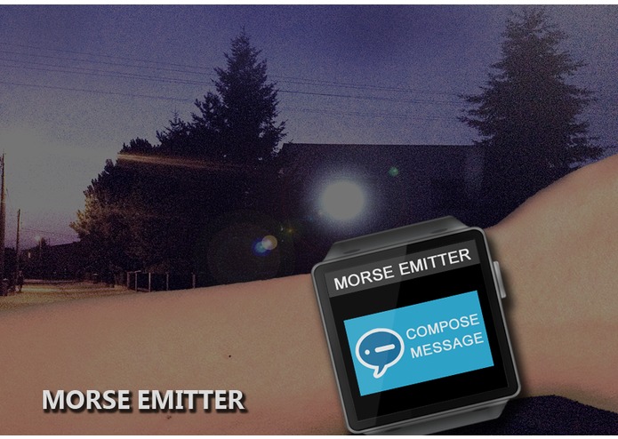 Morse emitter – screenshot 1