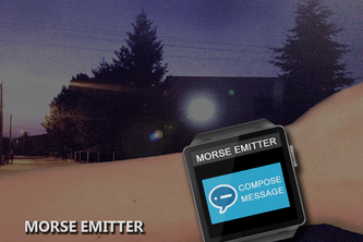 Morse emitter