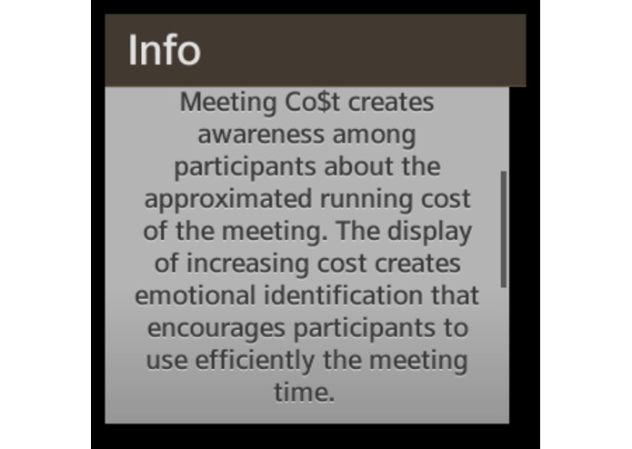 Meeting Cost – screenshot 3