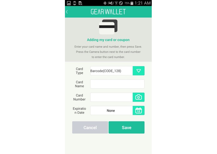 Gear Wallet – screenshot 4