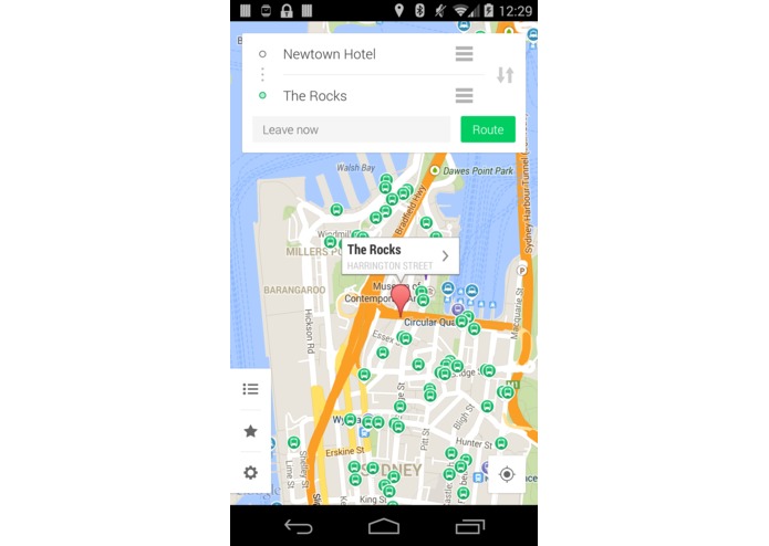 TripGo: transit directions – screenshot 1