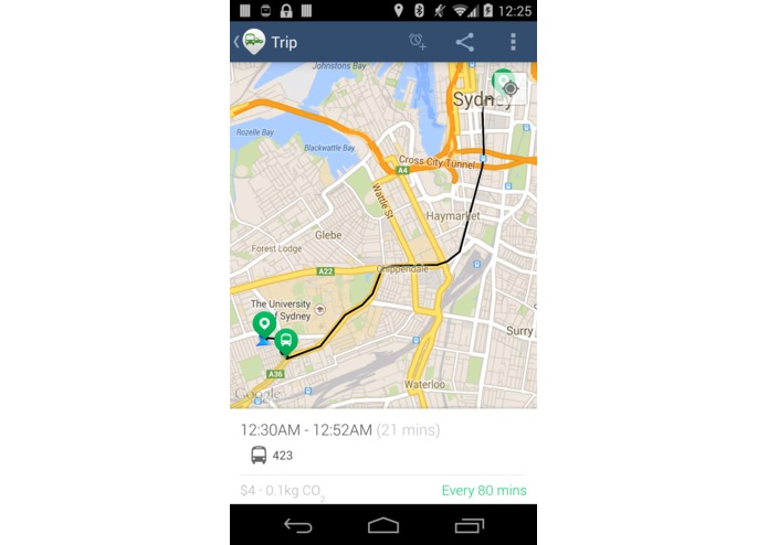 TripGo: transit directions – screenshot 3