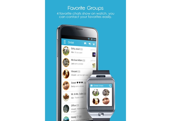 Omlet for Gear 2 – screenshot 1