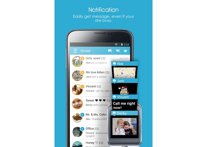 Omlet for Gear 2 – screenshot 2