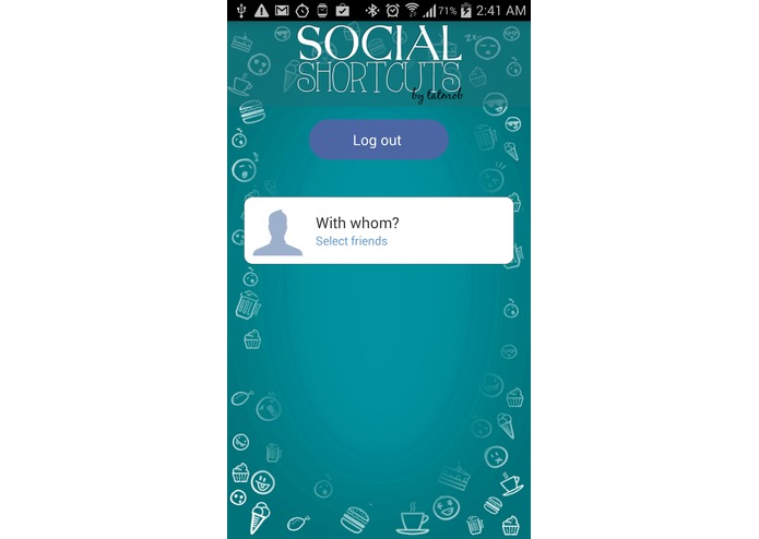 Social shortcuts – screenshot 1