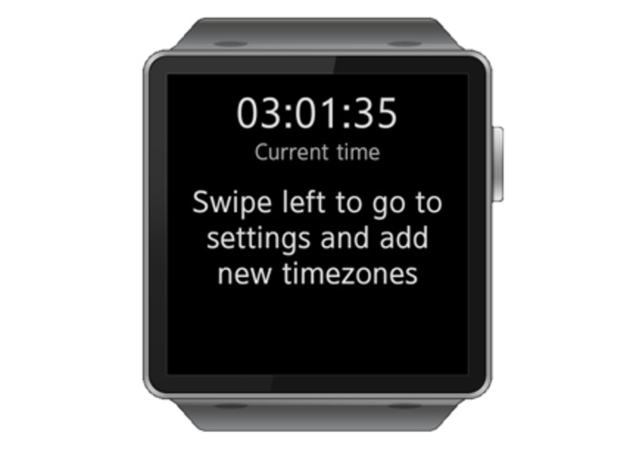 World Clock for Gear – screenshot 1
