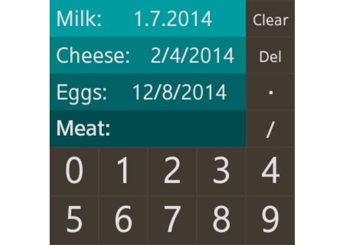 Simple Expiration Date Tracker – screenshot 1