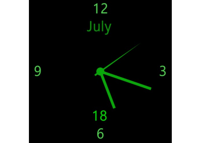 Green Clock – screenshot 1