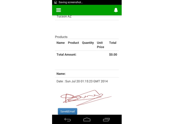 RapidSales+ – screenshot 2